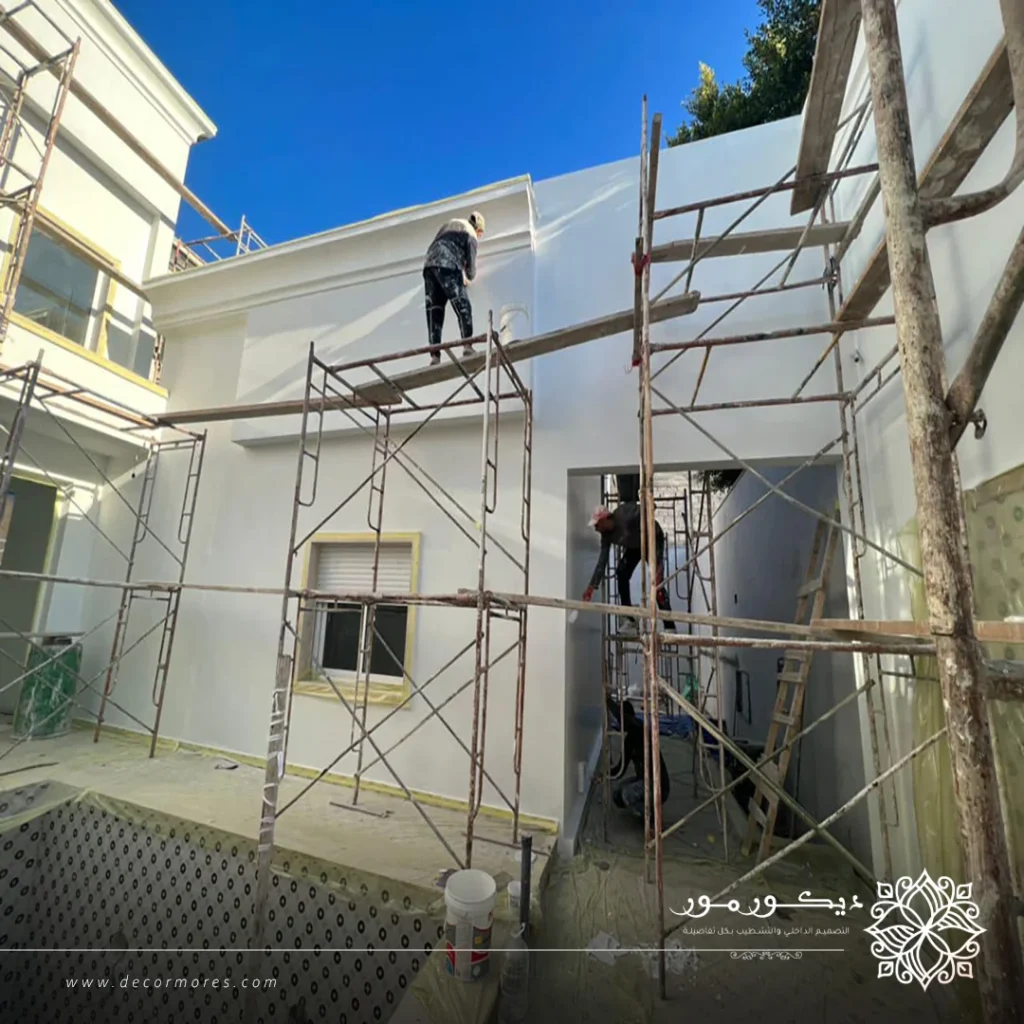 اعمال ترميم المباني