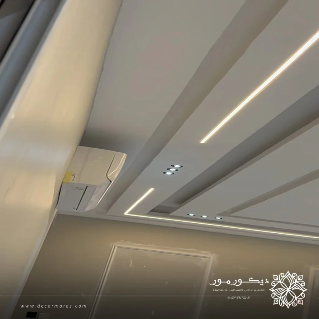 اضاءة اسقف جبس