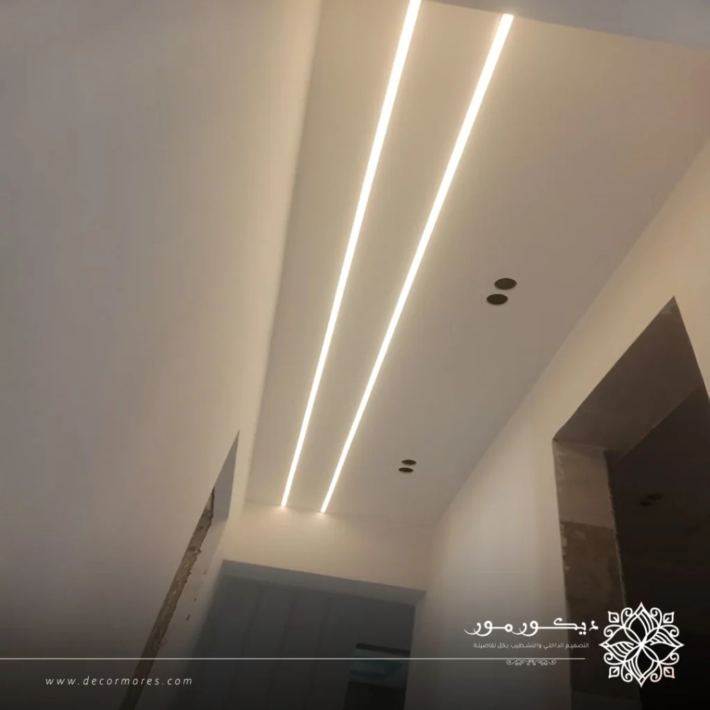 ديكورات انارة سقفية مكة