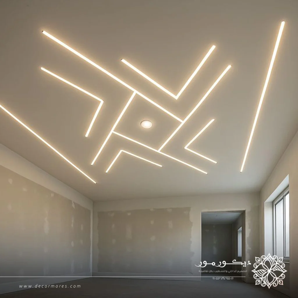 اضاءات اسقف غرف نوم