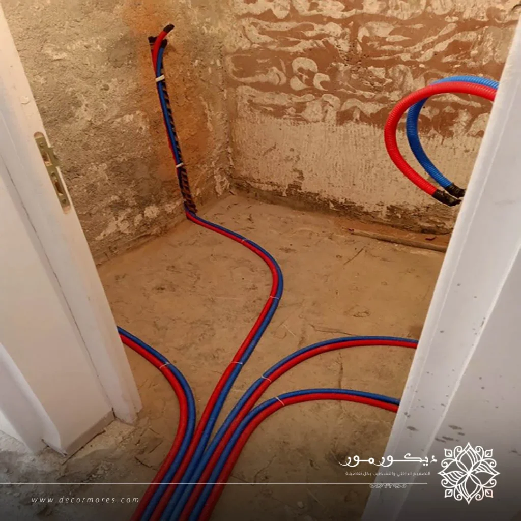 تمديد كهرباء منازل مكة