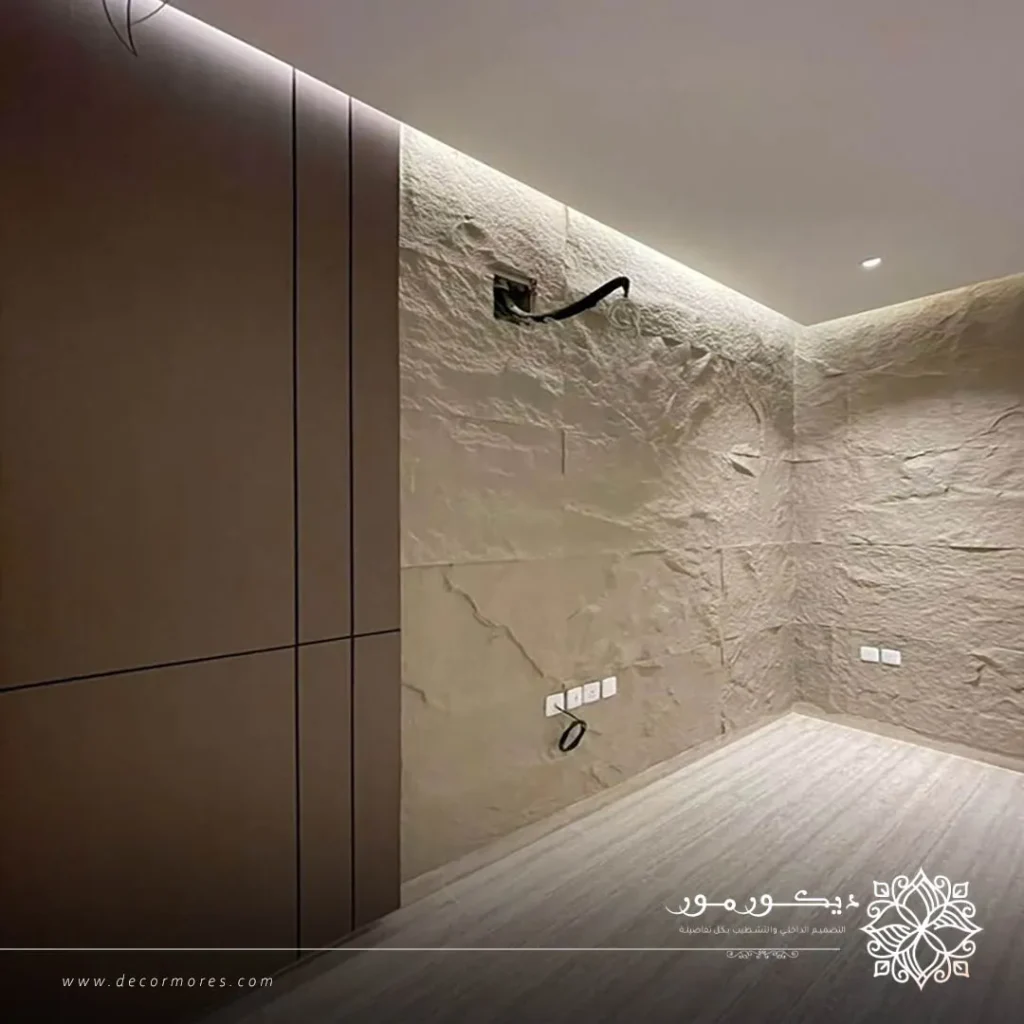 بديل الحجر غرف نوم