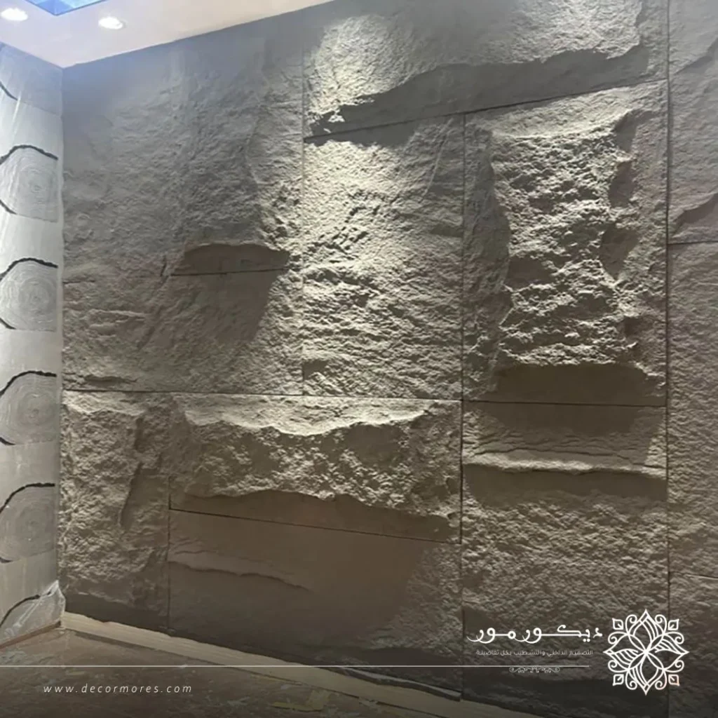 صفائح بديل الحجر للجدران