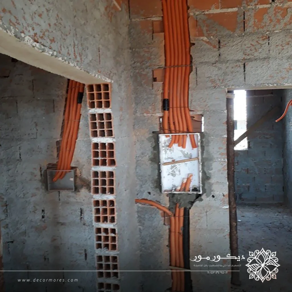 تأسيس كهرباء السقف مكة