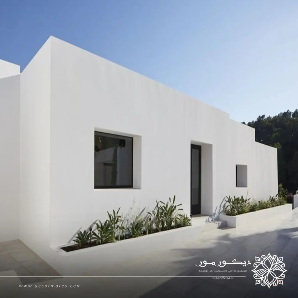 دهانات واجهات فلل مكة