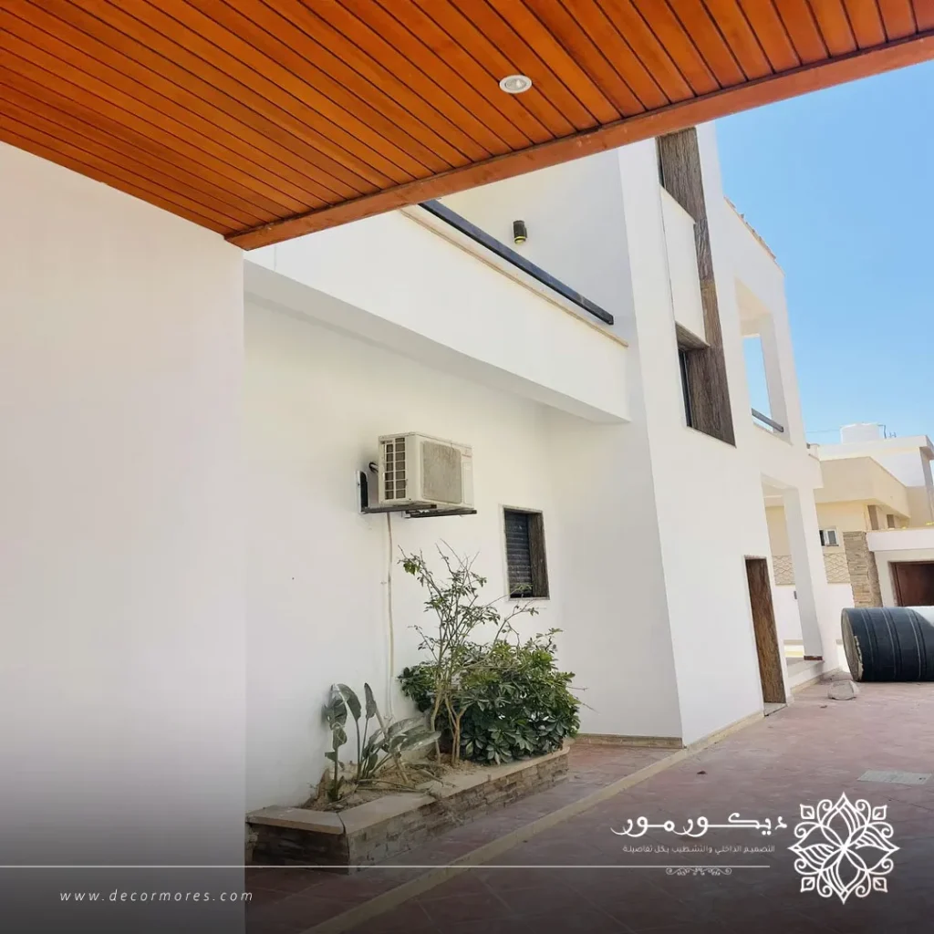 دهانات واجهات فلل مكة