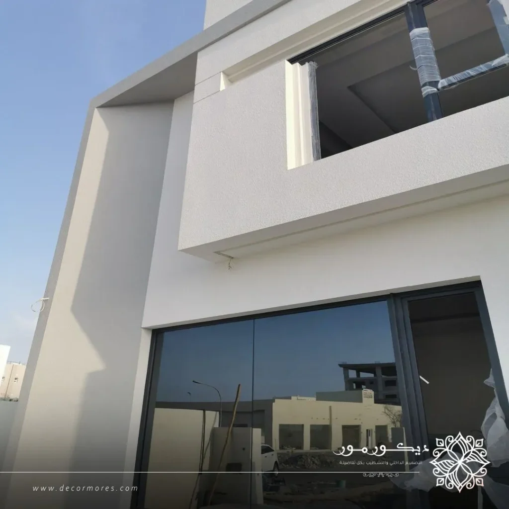 دهانات واجهات فلل مكة