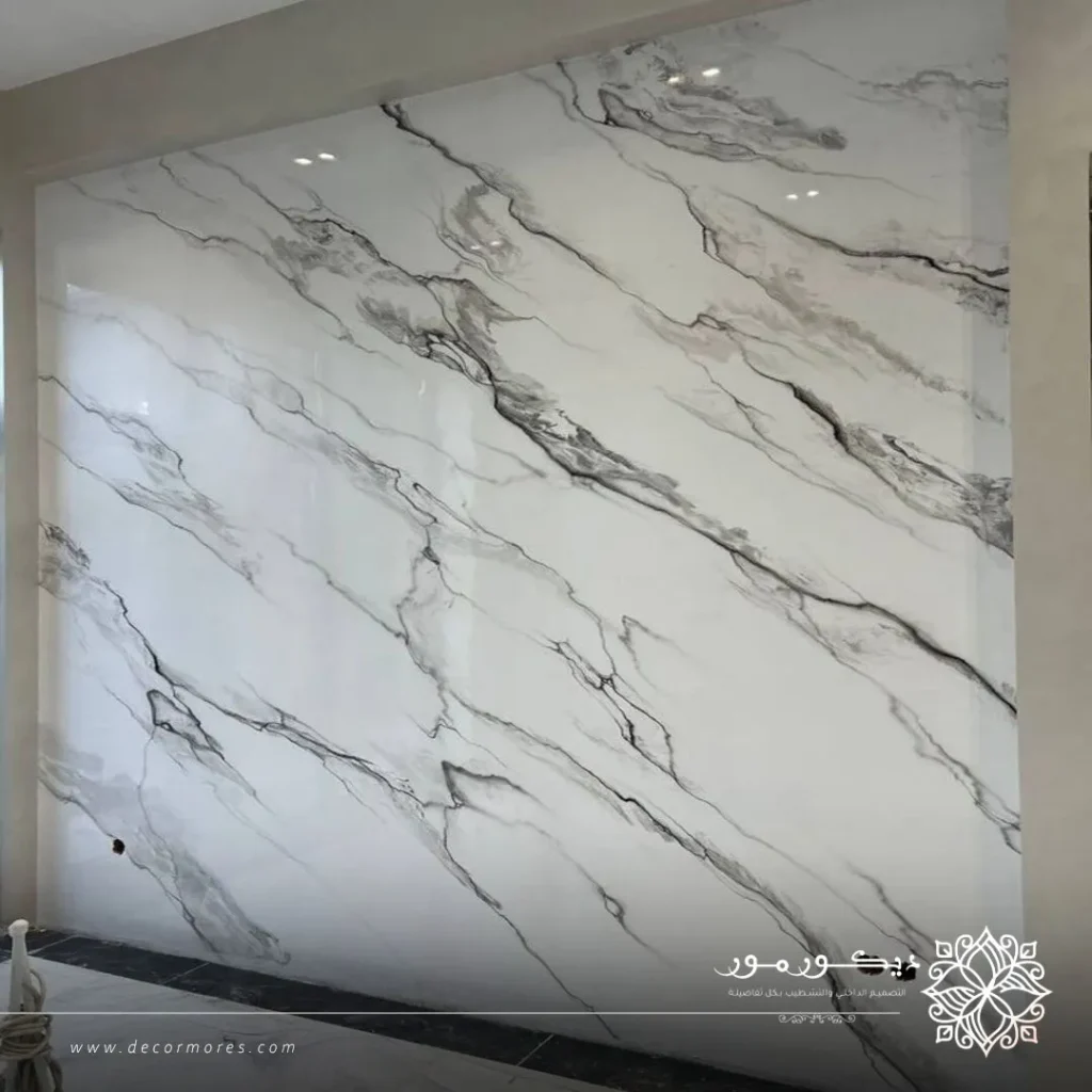 ديكور صاله بديل الرخام مكة