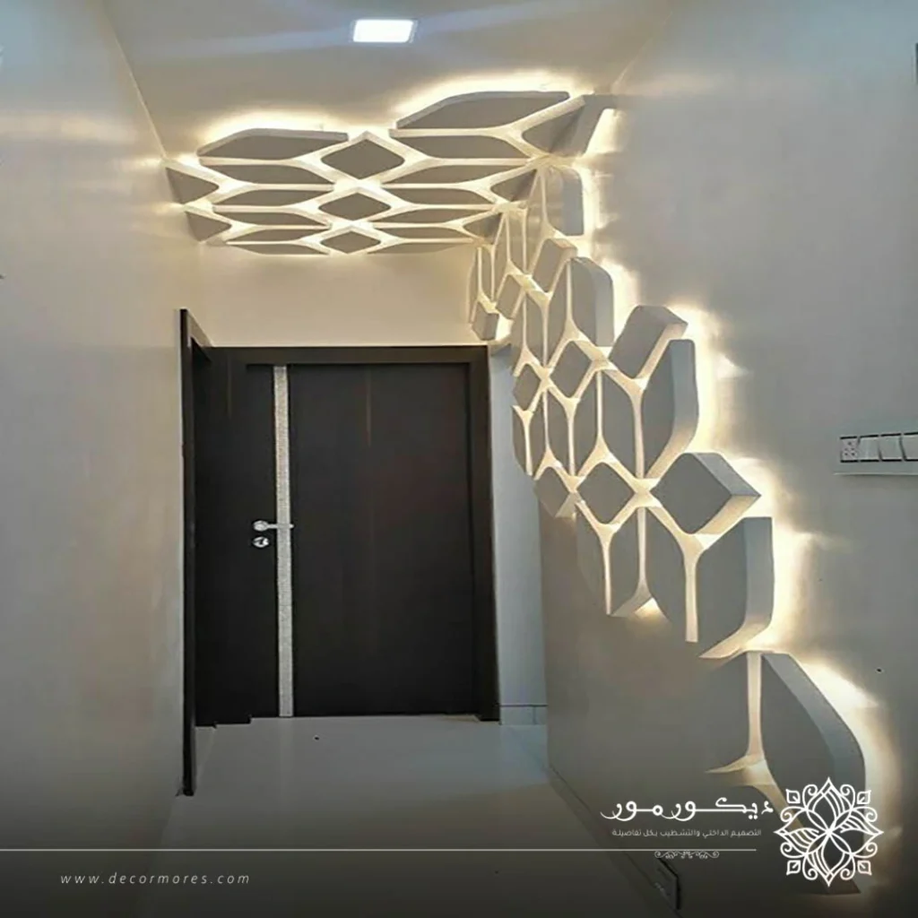 تصميم اضاءة بروفايل ليد بمكة