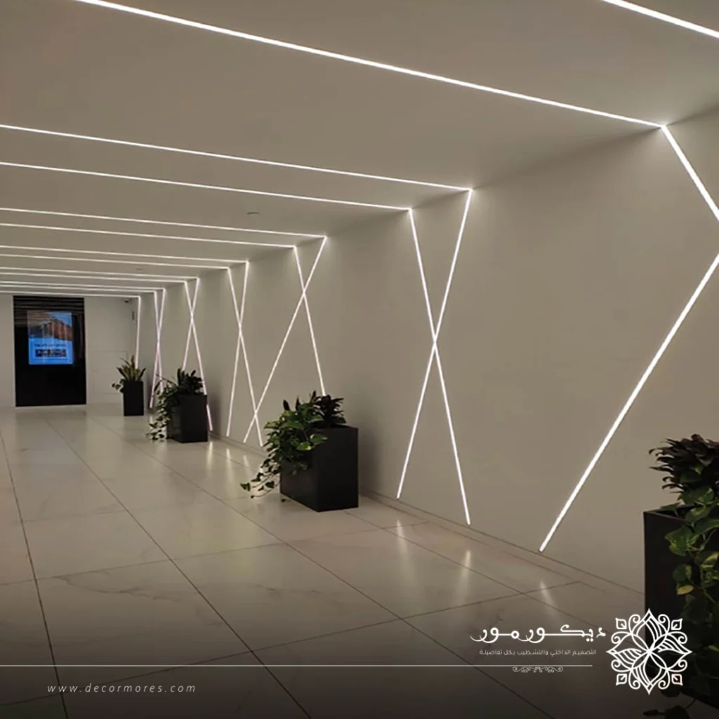 بروفايل ليد جدران بمكه